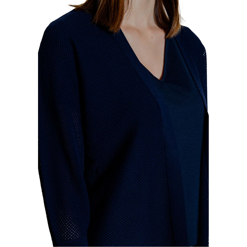 Street One Blauwe Viscose Cardigan