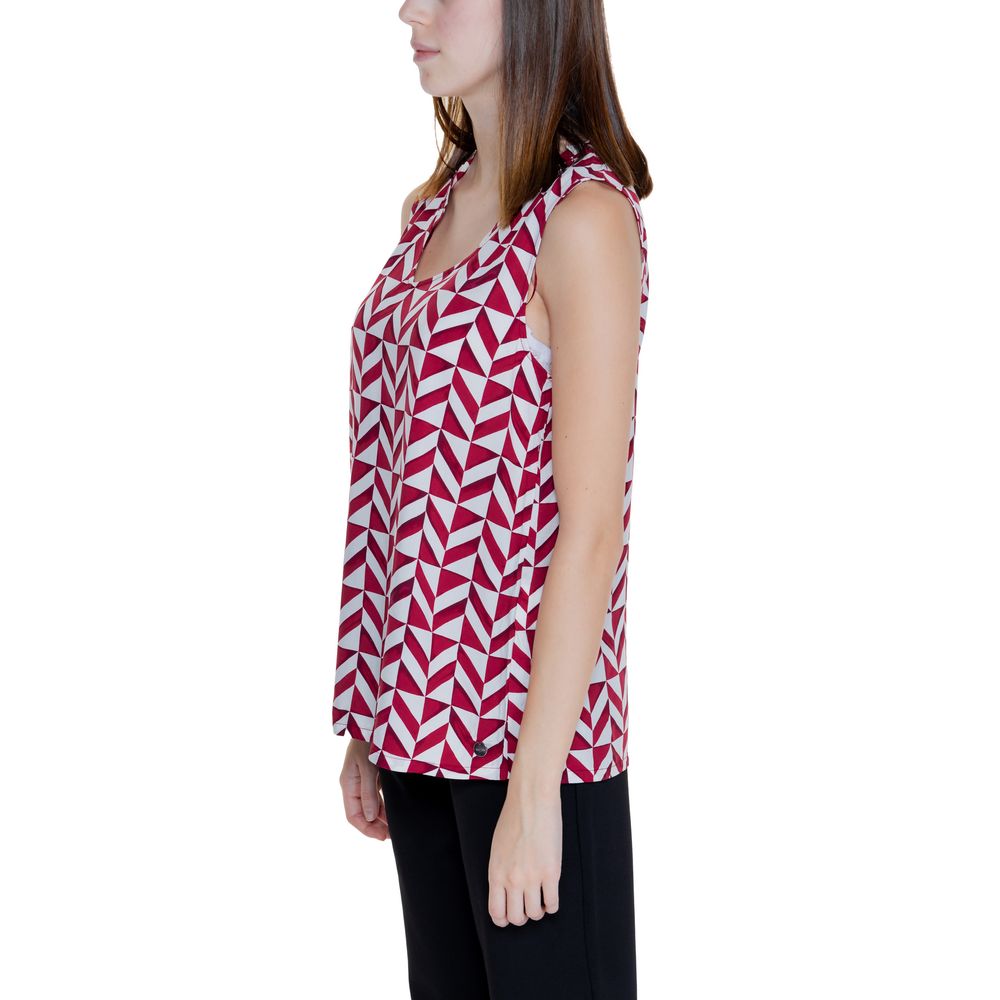 Débardeur en viscose rouge Street One