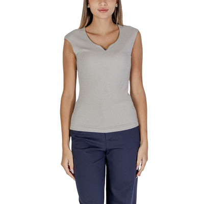 Street One Zilveren Viscose Tanktop