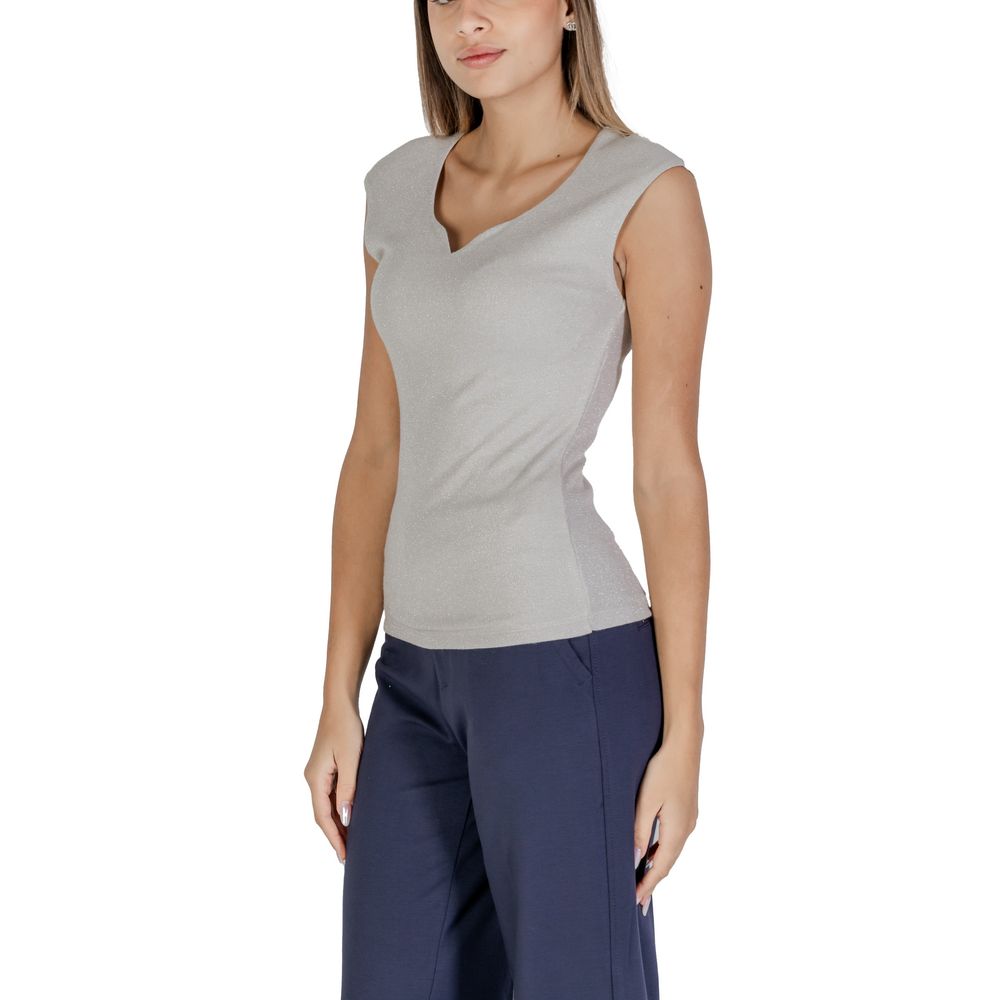 Street One Zilveren Viscose Tanktop
