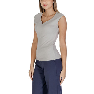 Street One Zilveren Viscose Tanktop
