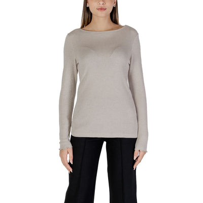Street One Beige Viscose Long Sleeve