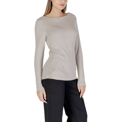 Street One Beige Viscose Long Sleeve