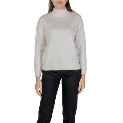 Pull en polyester crème Street One