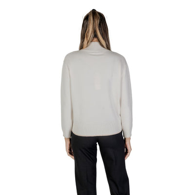 Pull en polyester crème Street One