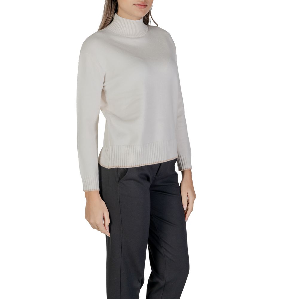 Pull en polyester crème Street One