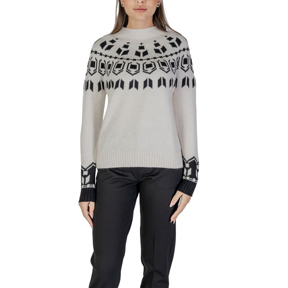 Pull en coton crème Street One