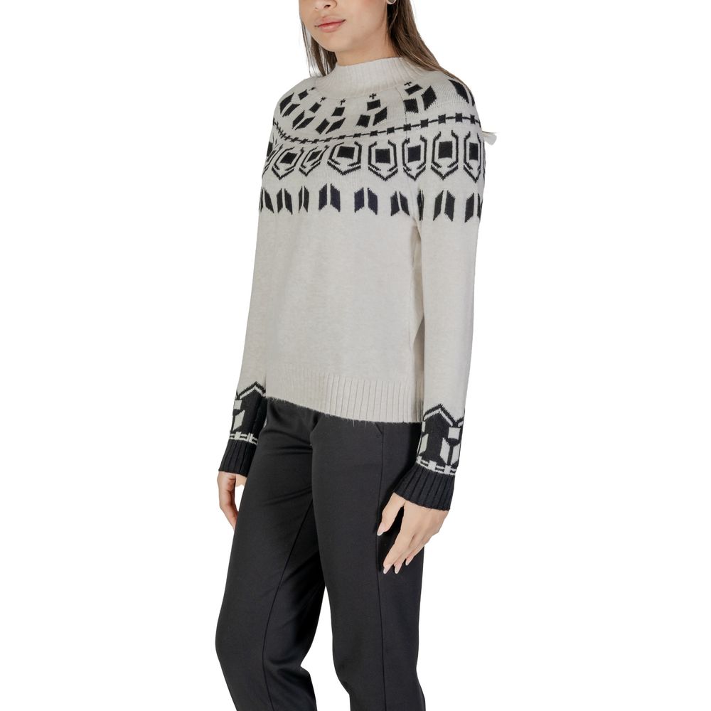 Pull en coton crème Street One