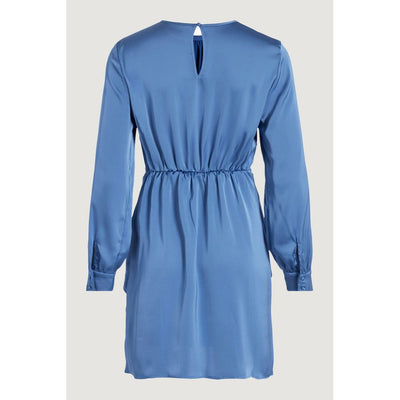 Short bleu en polyester recyclé Vila Clothes