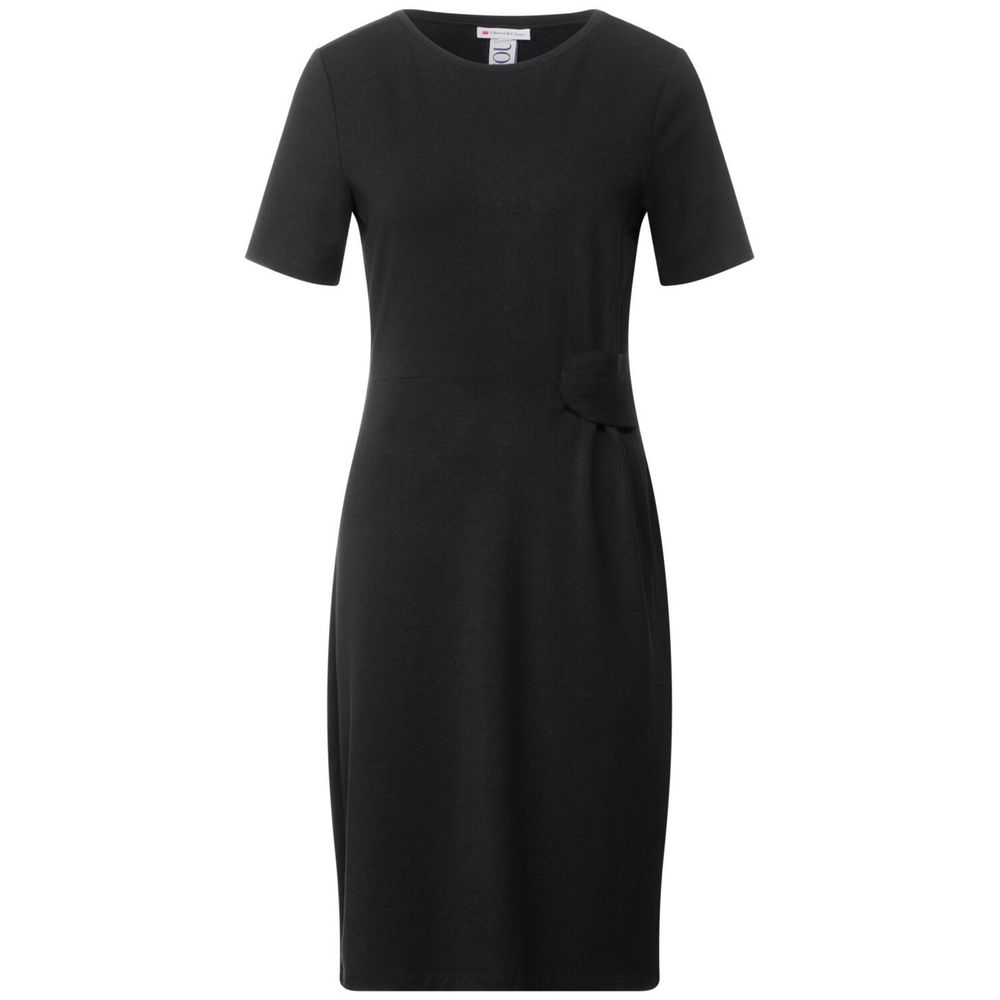 Midi en coton noir Street One