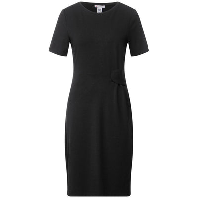 Midi en coton noir Street One