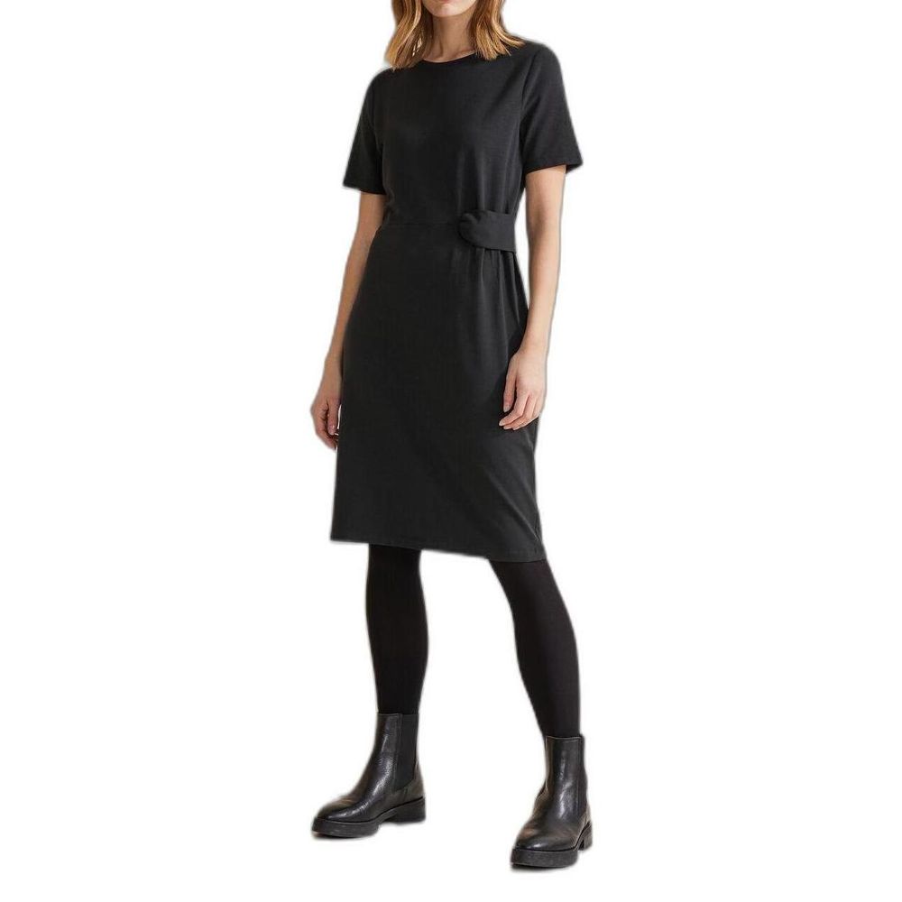 Midi en coton noir Street One