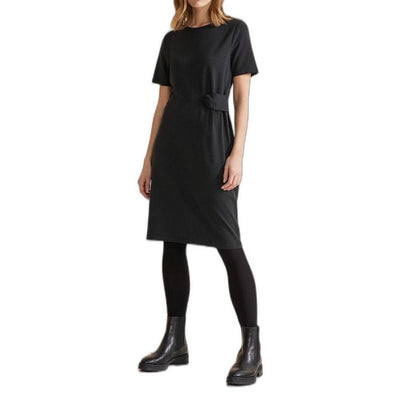 Midi en coton noir Street One