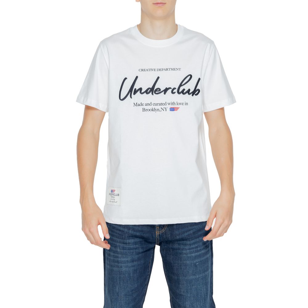 Underclub Wit Katoenen T-shirt