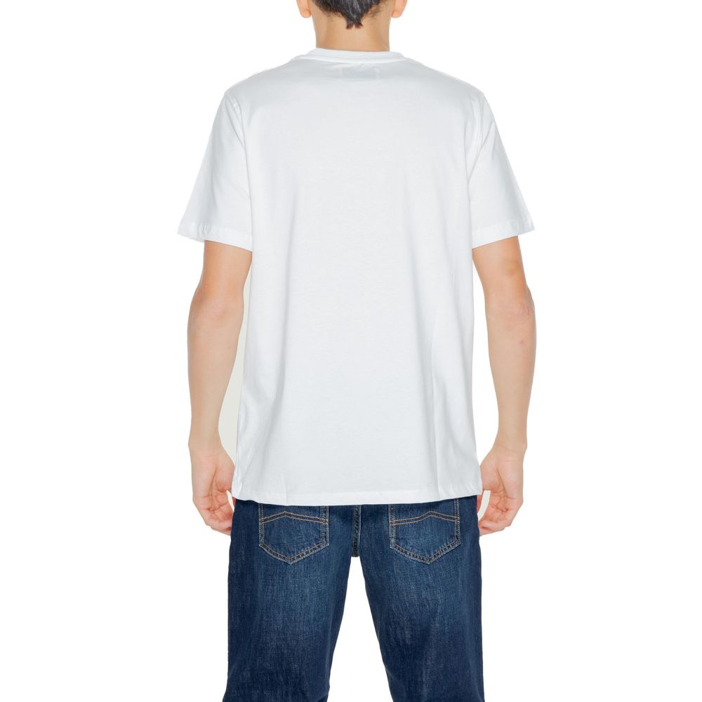Underclub Wit Katoenen T-shirt