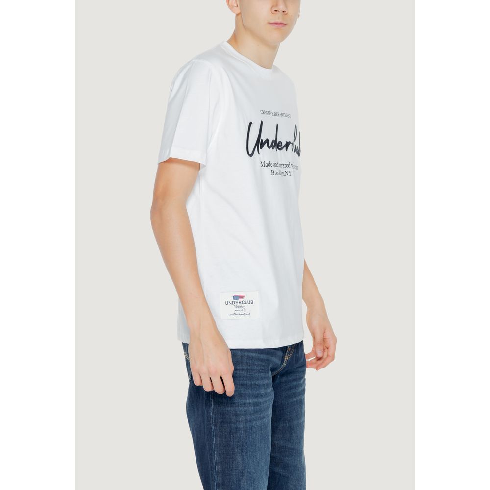 Underclub Wit Katoenen T-shirt