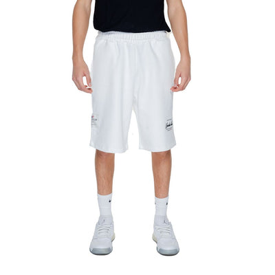 Underclub White Cotton Bermuda