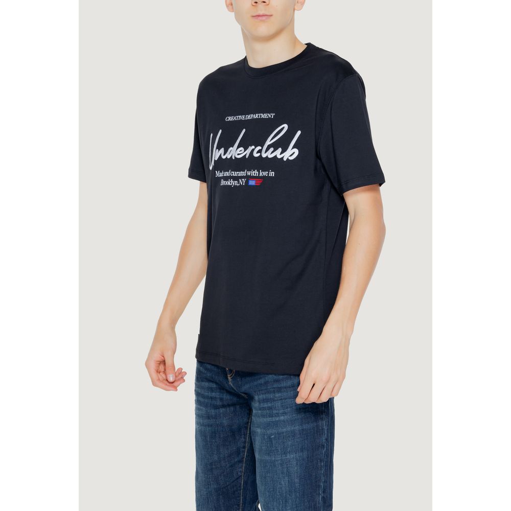 Underclub Zwart Katoenen T-shirt