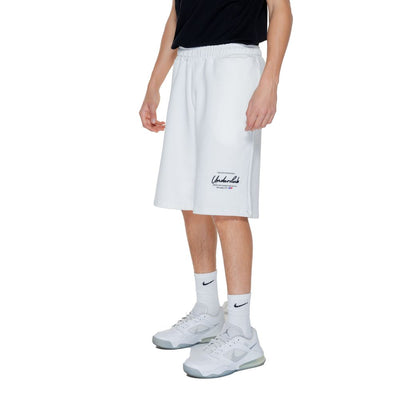 Underclub White Cotton Bermuda