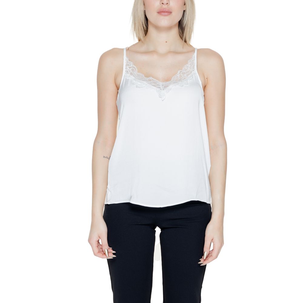 Débardeur en polyester blanc Jacqueline De Yong