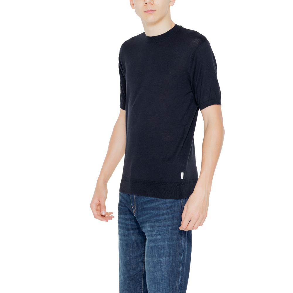 Pull en coton noir Hamaki-Ho
