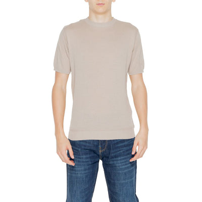 Pull en coton beige Hamaki-Ho