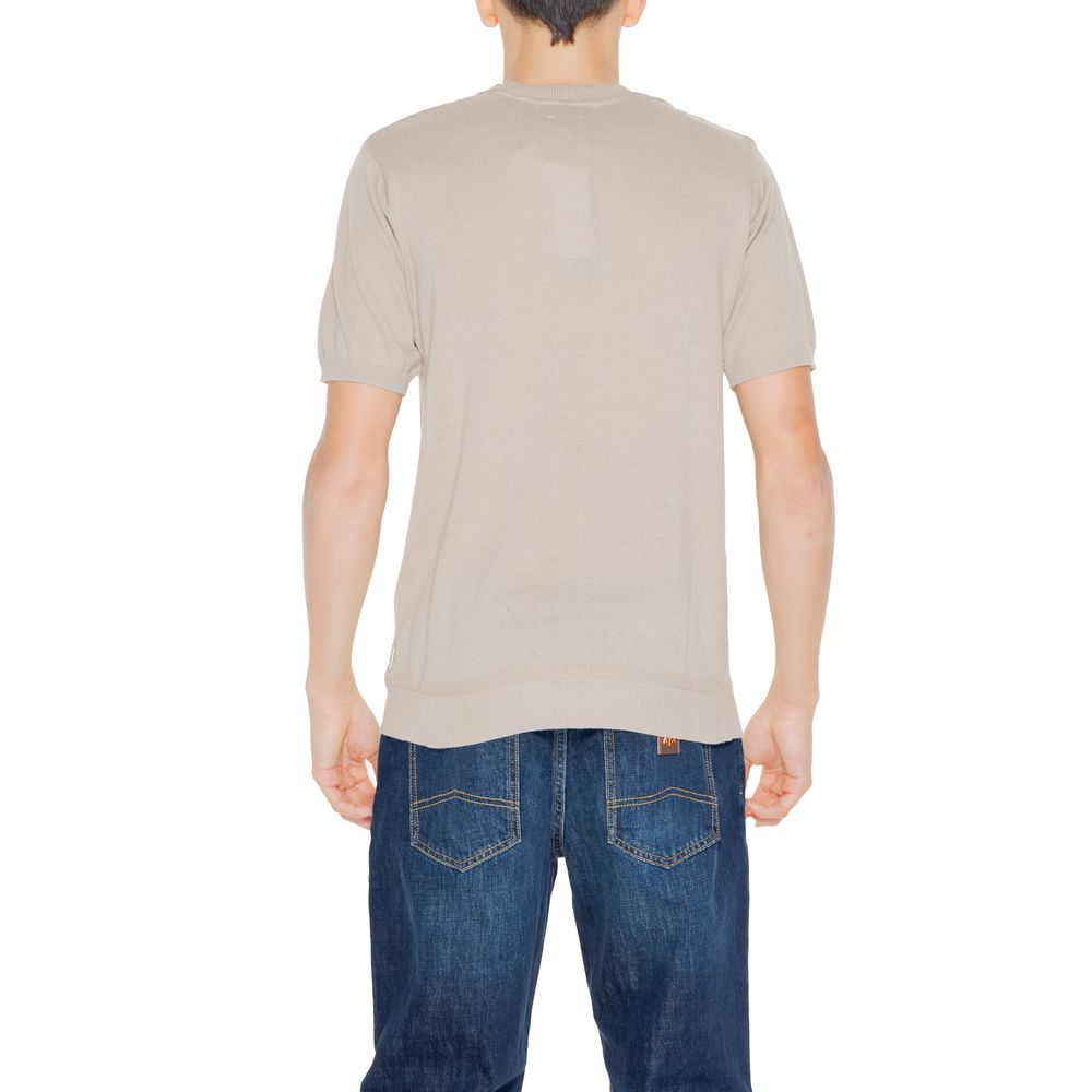 Pull en coton beige Hamaki-Ho