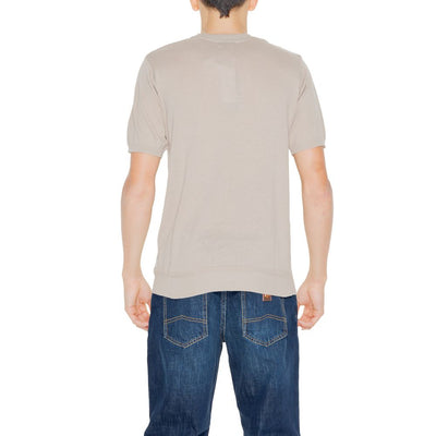 Pull en coton beige Hamaki-Ho