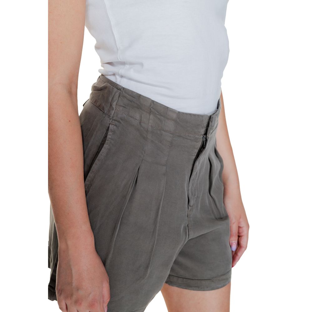 Short en lyocell gris Vero Moda