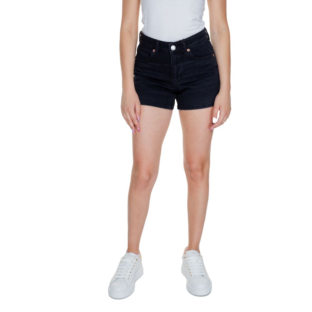 Short en coton noir Vero Moda