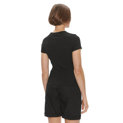T-shirt en coton noir Tommy Hilfiger Jeans