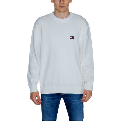 Tommy Hilfiger Jeans Witte Katoenen Trui