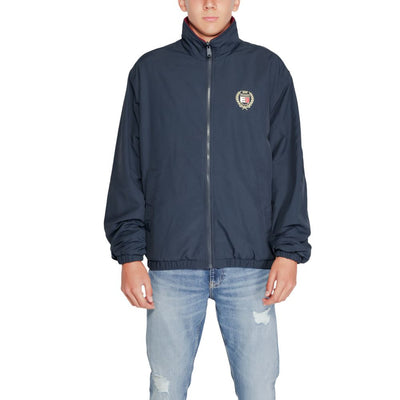Vestes et manteaux Tommy Hilfiger Jeans bleus en polyester recyclé