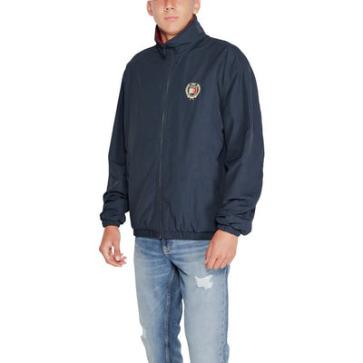 Vestes et manteaux Tommy Hilfiger Jeans bleus en polyester recyclé