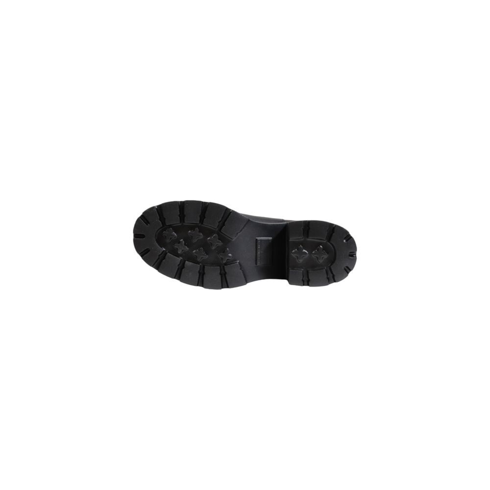 Tommy Hilfiger Jeans Bottines en cuir noir