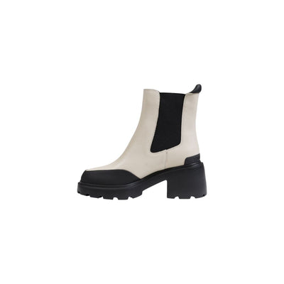 Tommy Hilfiger Jeans Bottines en cuir beige