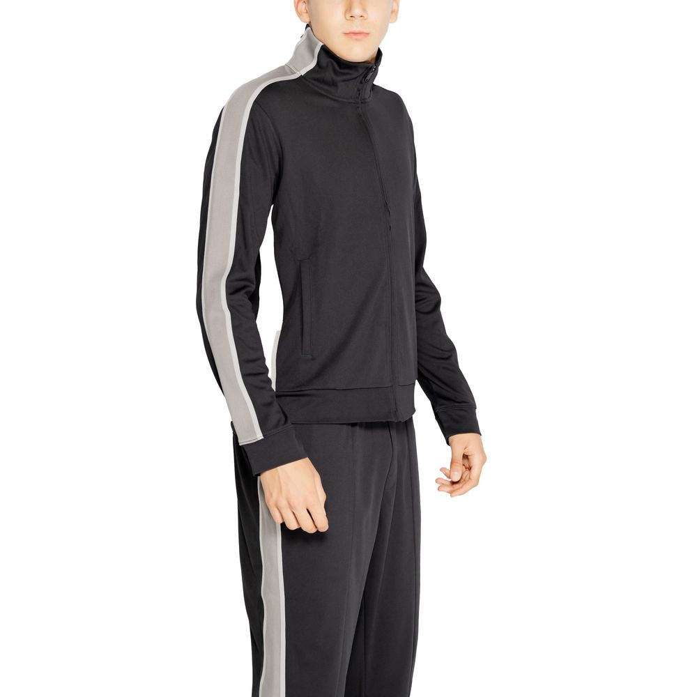 Sweat-shirt Calvin Klein Sport noir en polyester recyclé