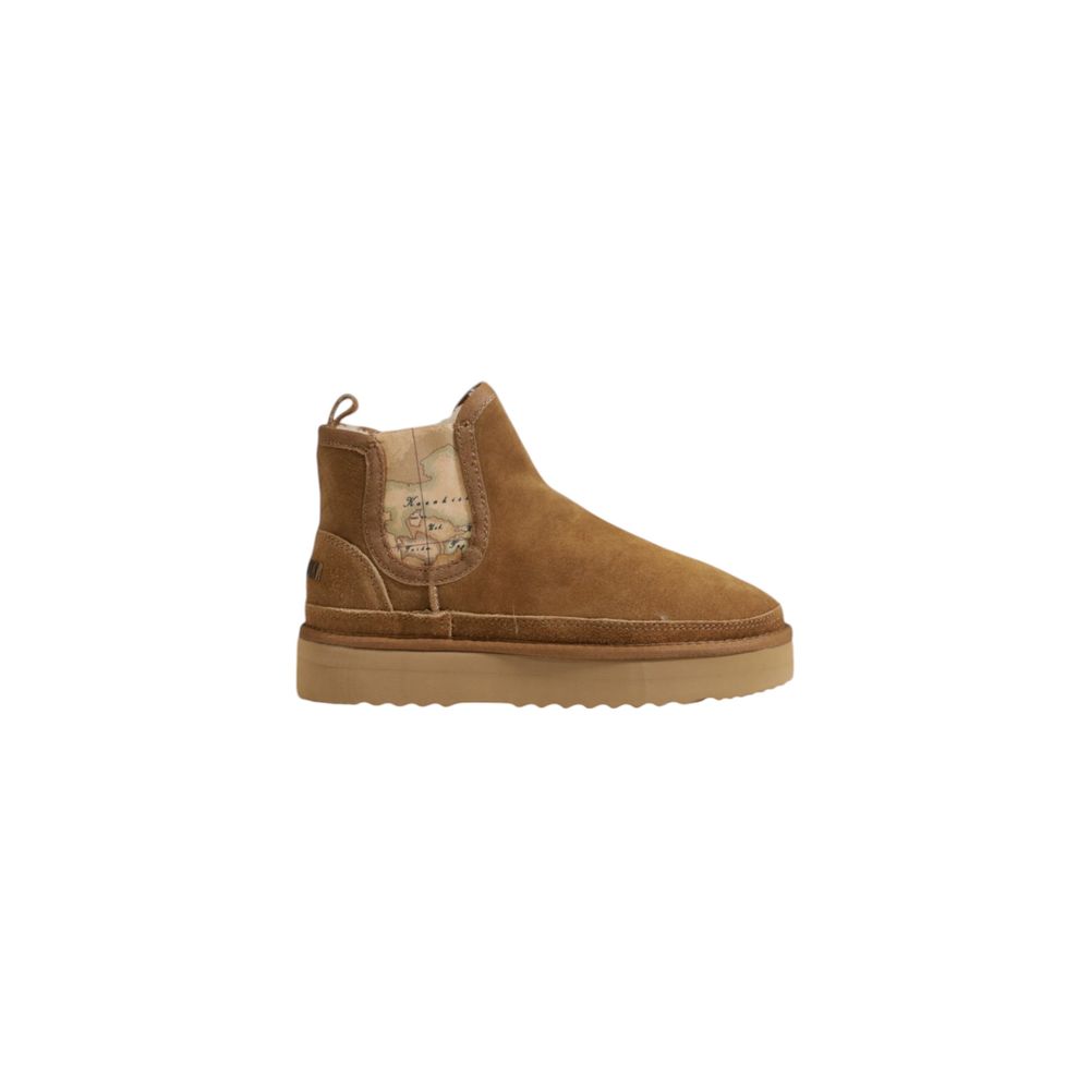 Cheville Alviero Martini Prima Classe en cuir beige