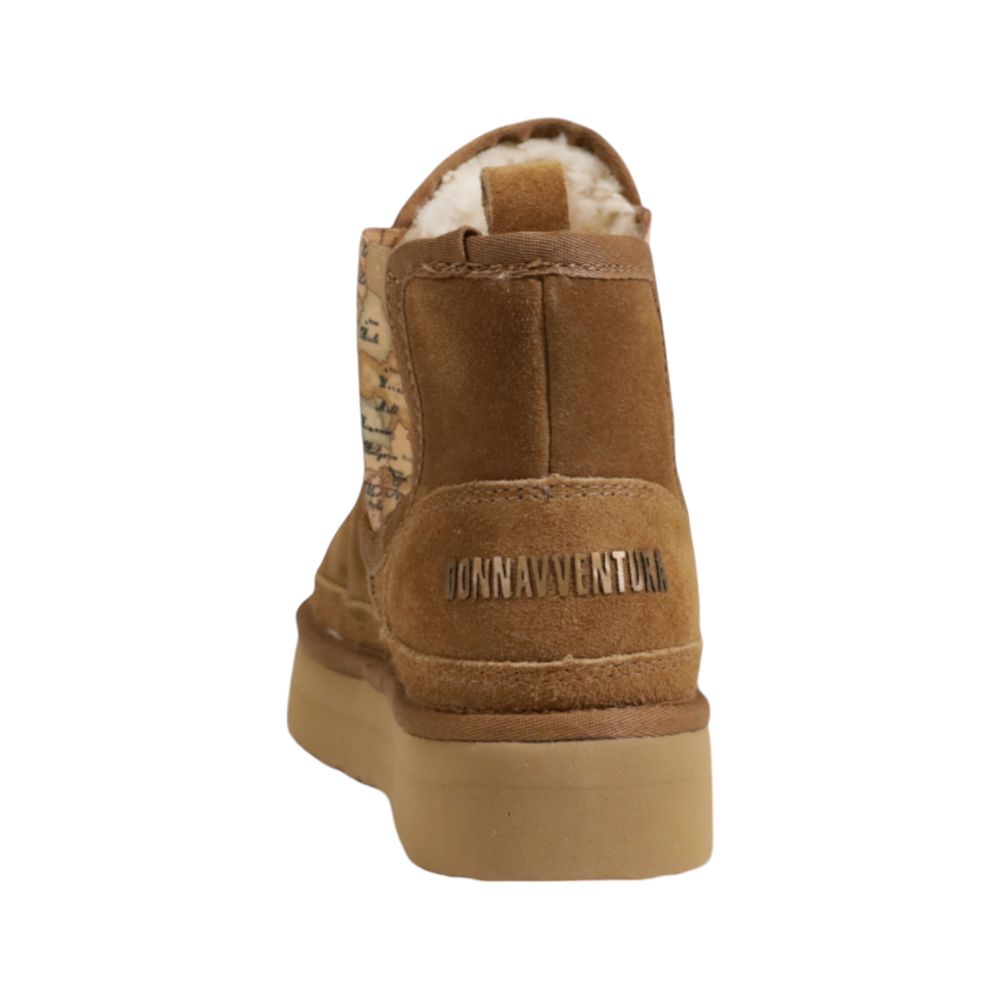 Cheville Alviero Martini Prima Classe en cuir beige