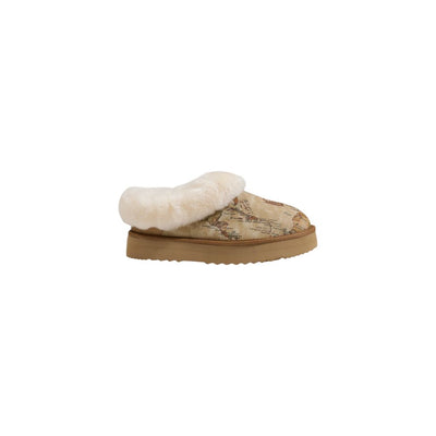 Cheville Alviero Martini Prima Classe en tissu beige