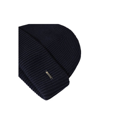 Antony Morato Blue Polyester Caps Baseball Hat