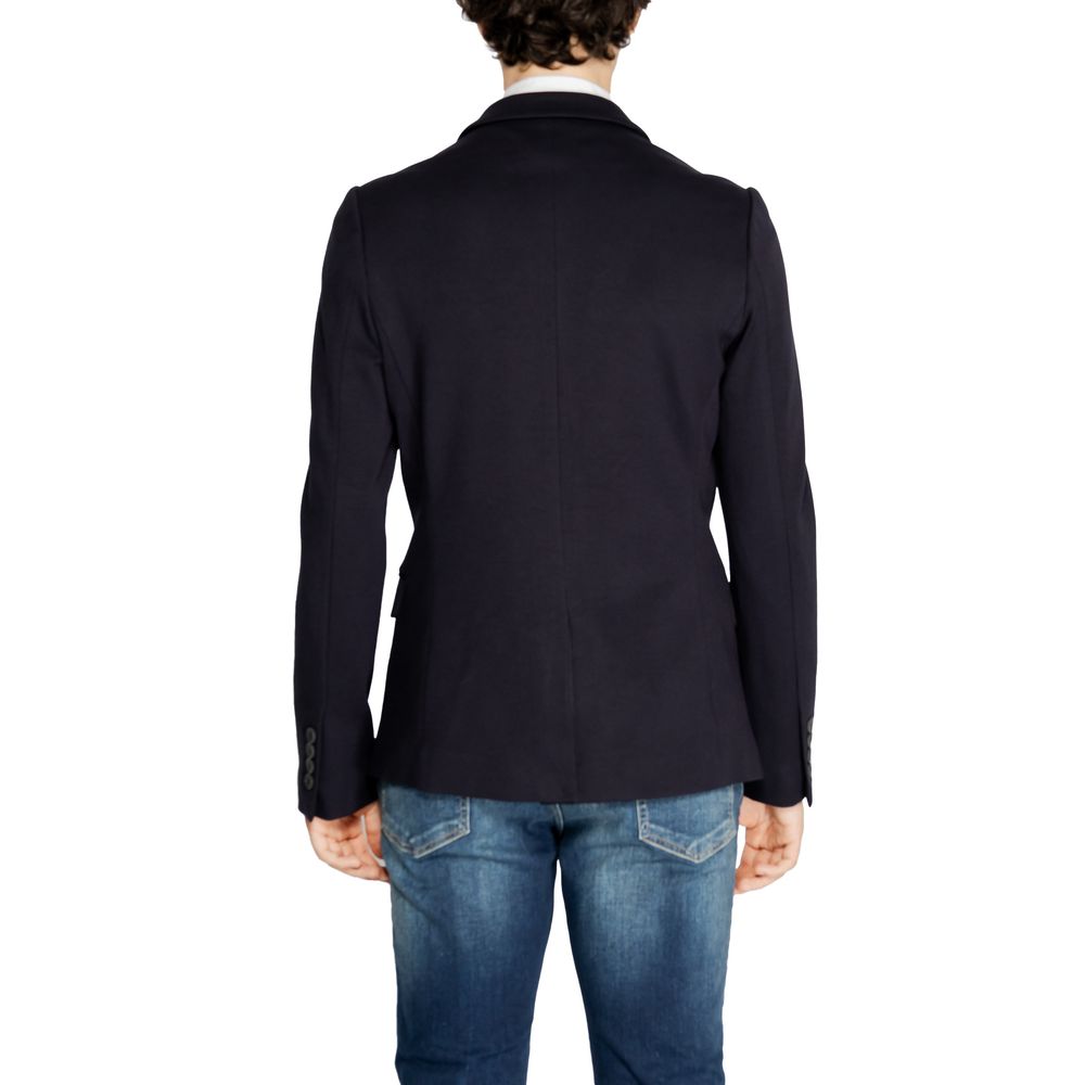 Antony Morato blauwe viscoseblazer