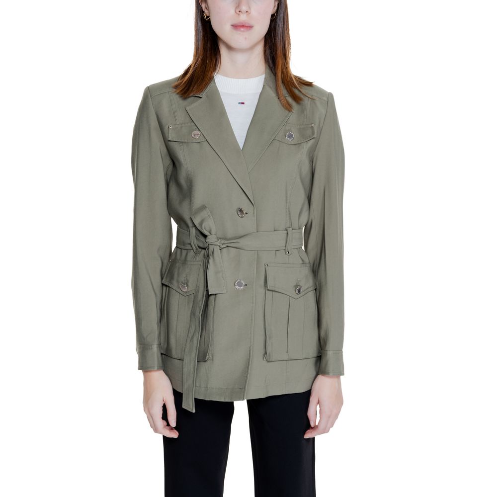 Blazer en viscose vert Morgan De Toi