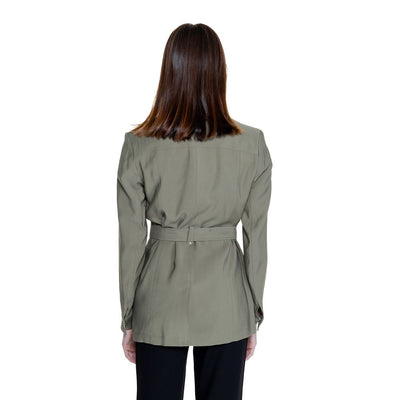 Blazer en viscose vert Morgan De Toi