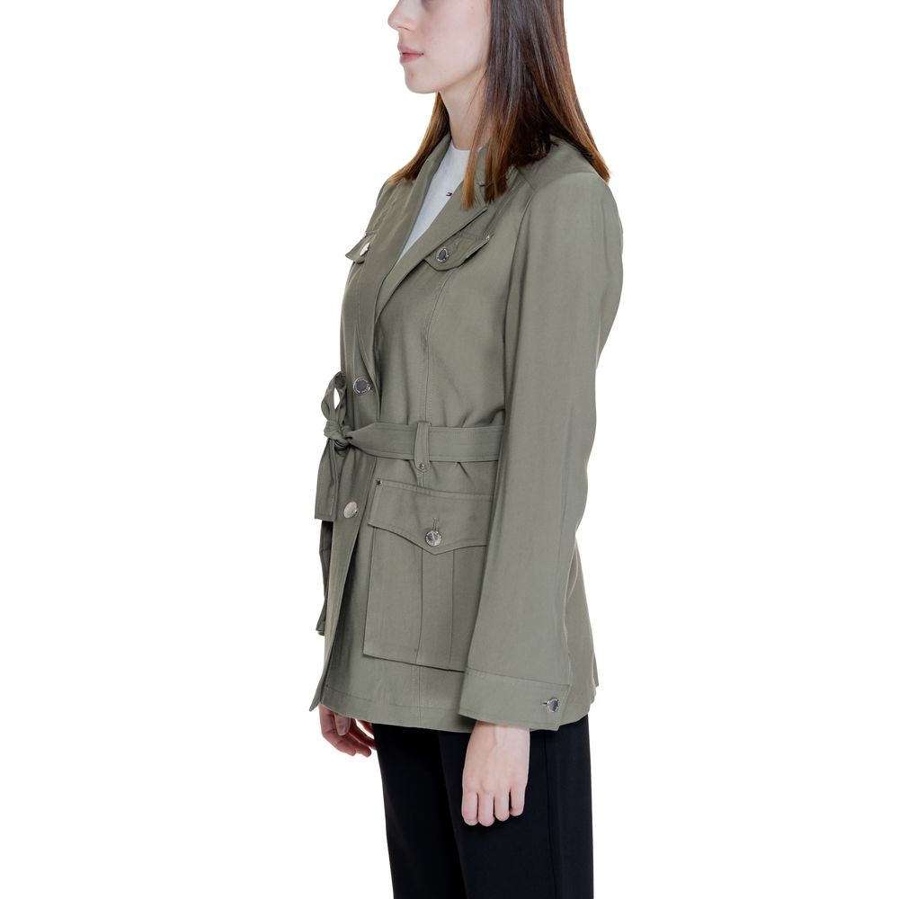 Blazer en viscose vert Morgan De Toi