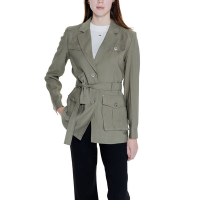 Blazer en viscose vert Morgan De Toi
