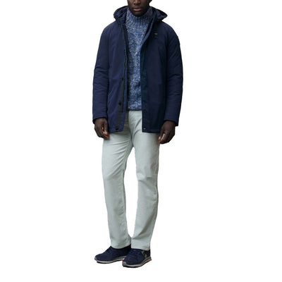 Parka en polyéthylène bleu Blauer