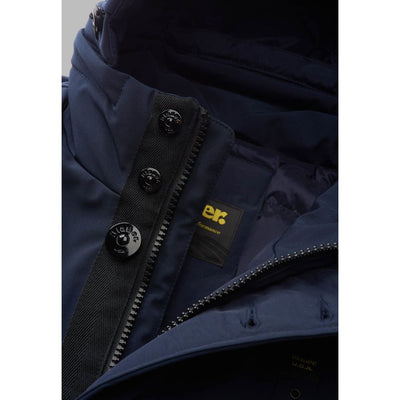 Parka en polyéthylène bleu Blauer