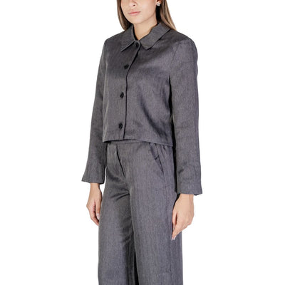 Blazer gris en polyester Jacqueline De Yong