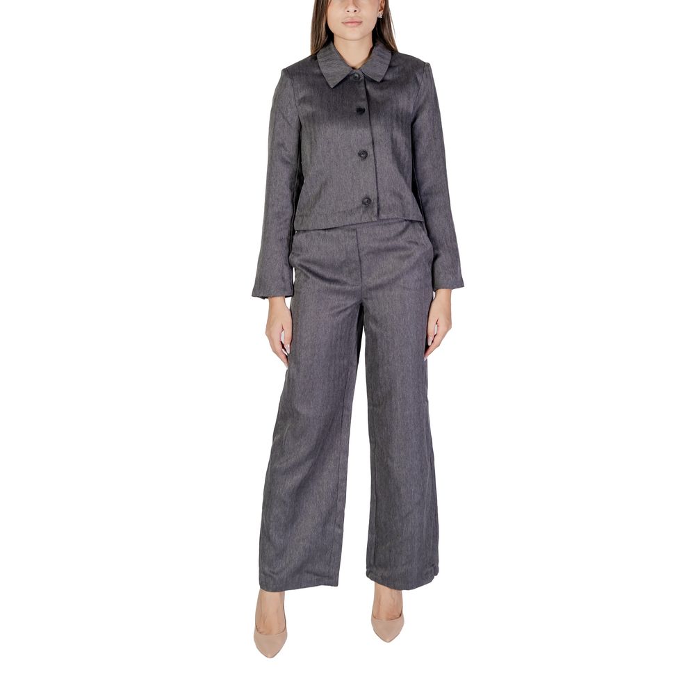 Blazer gris en polyester Jacqueline De Yong